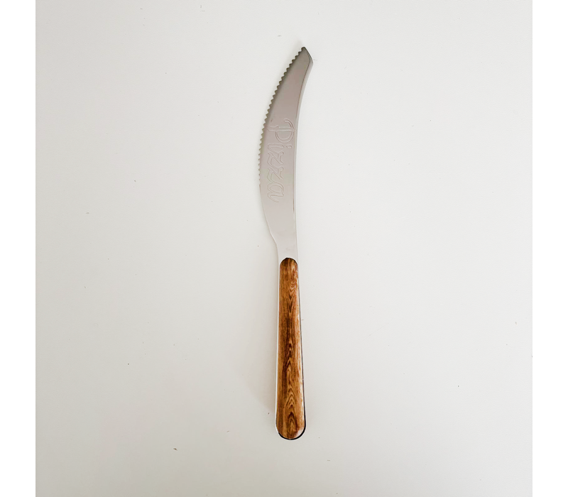 Wood Style Pizza Knife "Cedar"