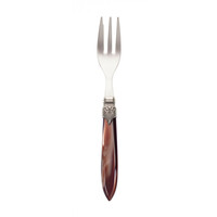 Murano Cake Fork Chocolate Brown