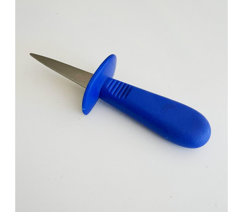Jean Dubost Couteau à Huîtres Manche Plastique Bleu