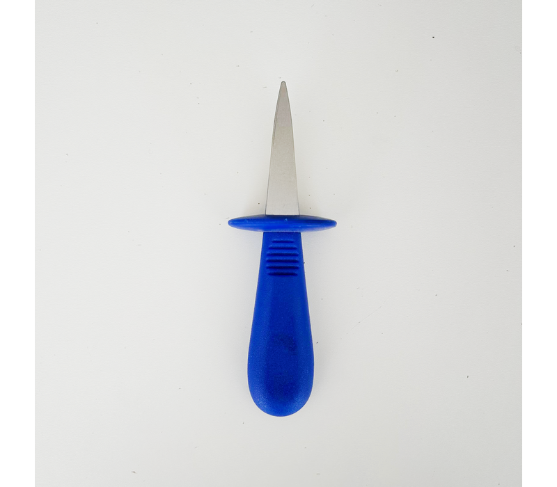 Jean Dubost Couteau à Huîtres Manche Plastique Bleu