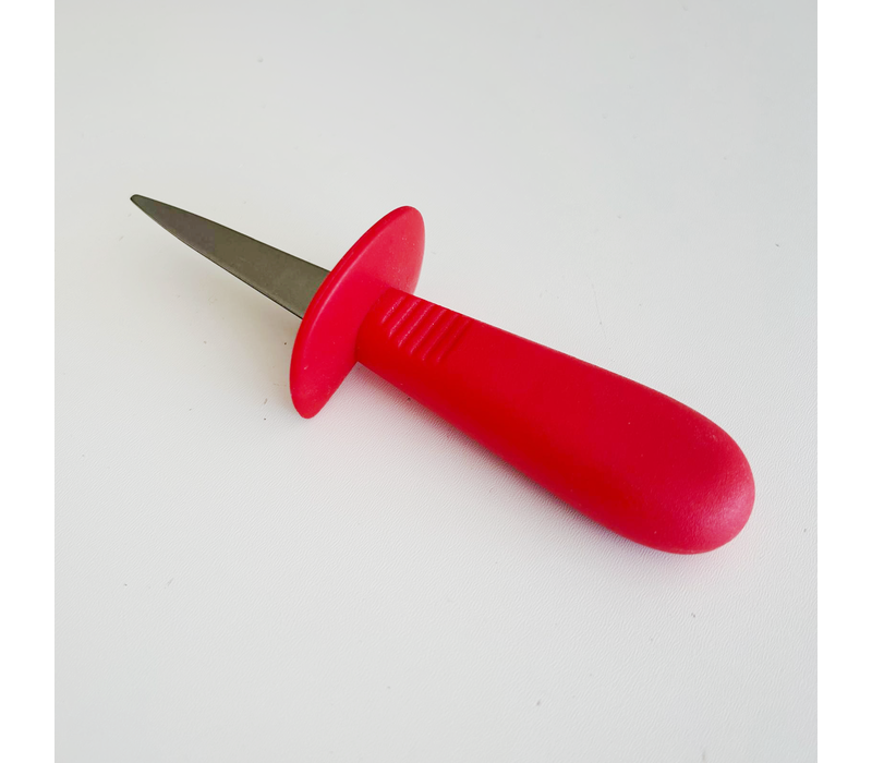 Jean Dubost Austernmesser mit Kunststoffgriff Blau  Rot