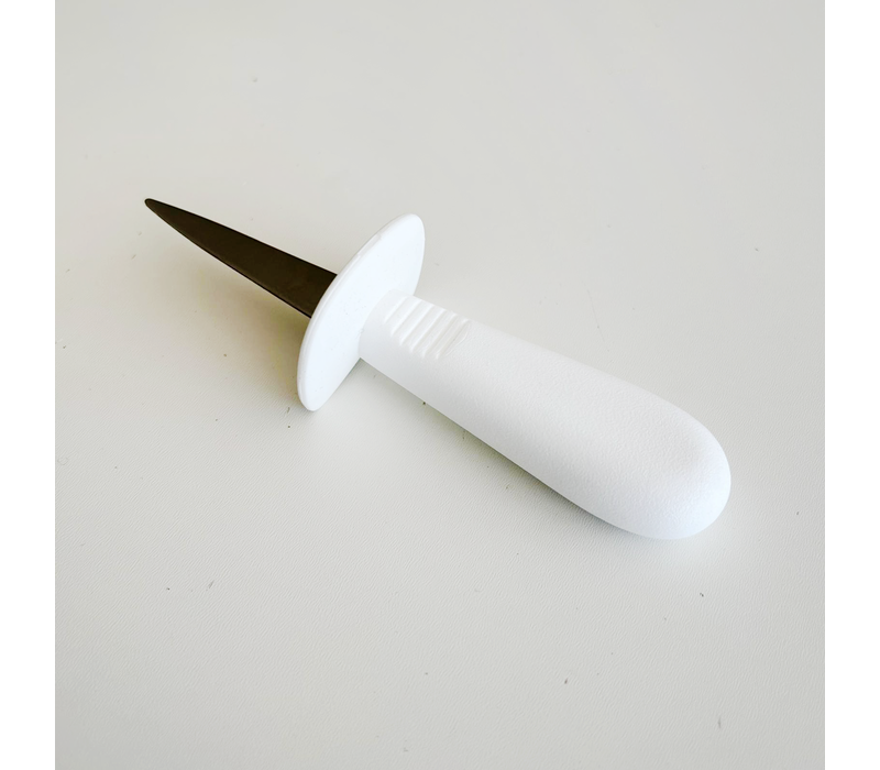 Jean Dubost Couteau à Huîtres Manche Plastique Blanc
