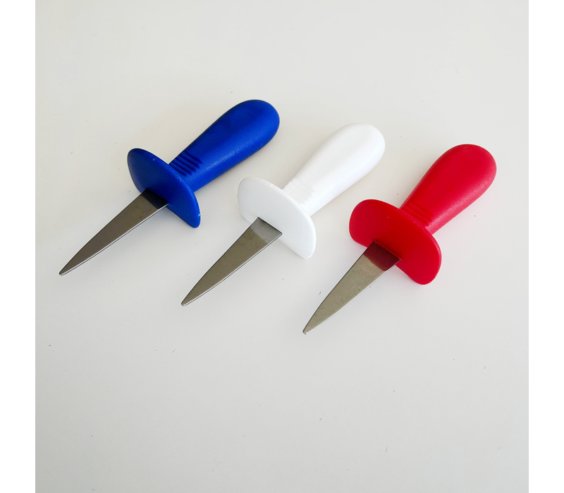 Jean Dubost Oestermes met Kunststof Handgreep Wit