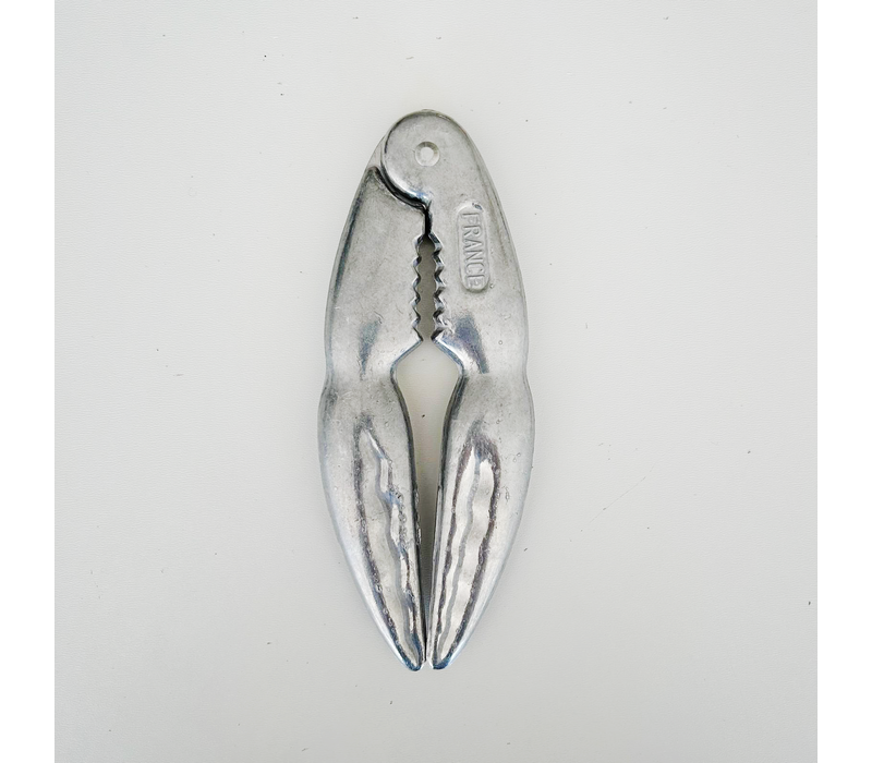 Laguiole Seafood Set 'Stainless Steel' in Display - 1 Steel Crab Cracker & 4 Crab Forks | Perfect for Crab