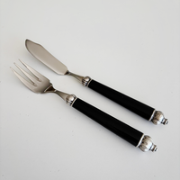 Bugatti Fish cutlery for 4 persons 'Black'