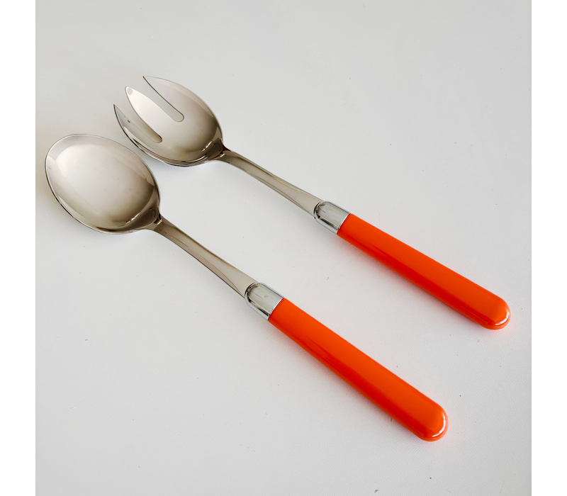 House Party Salad Servers 'Tangerine'