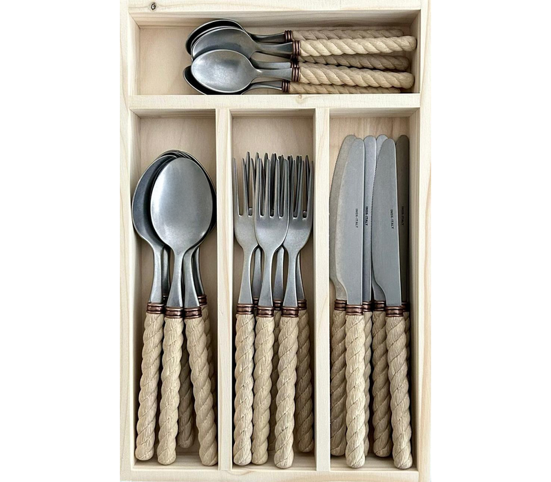Maritime Antic Besteckset 24-teilig