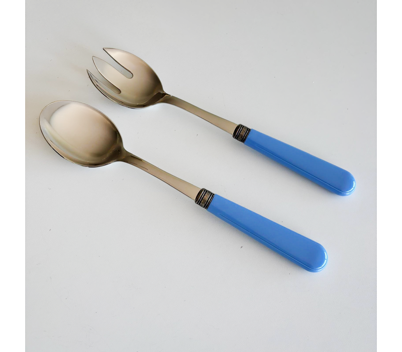 Manoir Salatbesteck Blau