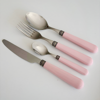 Manoir Cutlery Set 24-piece Pastel Mix