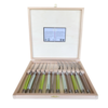 Laguiole Coffret Laguiole Classic 6 couteaux à steak et 6 fourchettes Vignoble
