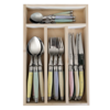 Laguiole Laguiole Classic Steak Cutlery Set 24-piece Pastel Mix