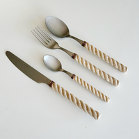 Maritime Antic Cutlery set 24 pieces