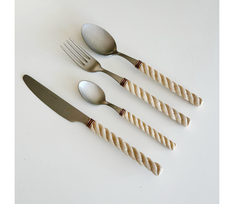Maritime Antic Cutlery set 24 pieces