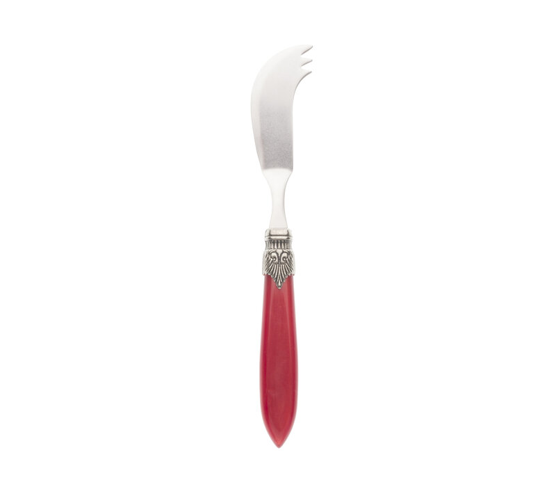 Murano Kleines Käsemesser Feueriges Rot