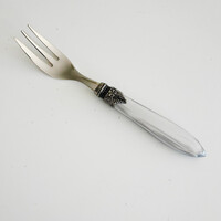 Murano Cake Fork Light Grey