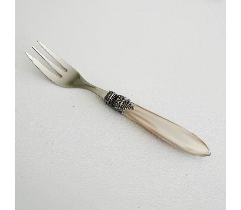 Murano Taartvorkje – Champagne | Gebaksvorkje voor Taart, Dessert of Voorgerecht