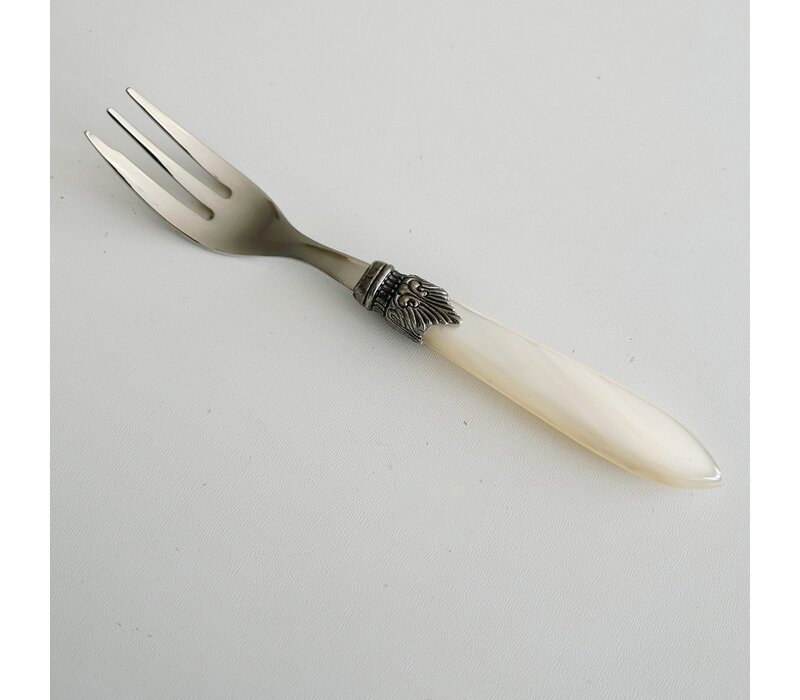 Murano Fourchette à Gâteau Crème