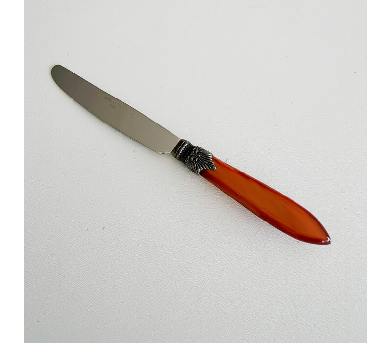 Murano Couteau à Fruits Brique