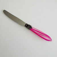 Murano Couteau à Fruits Rose