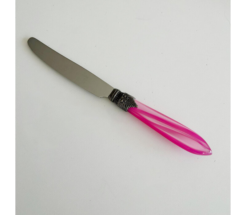 Murano Fruit Knife Pink