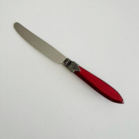 Murano Fruit Knife Burgundy Red