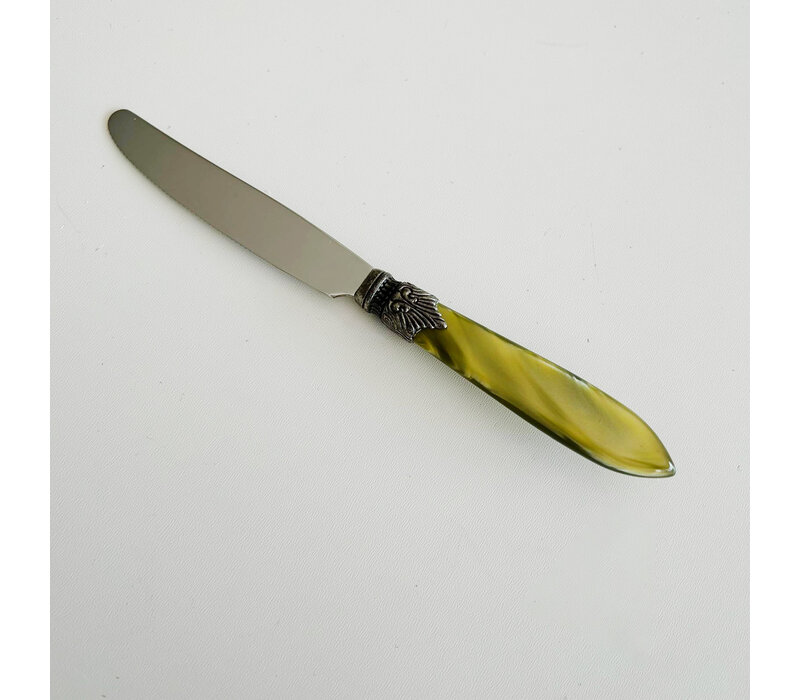 Murano Obstmesser Olivgrün