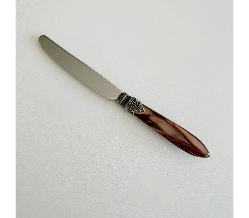 Murano Obstmesser Chokoladenbraun