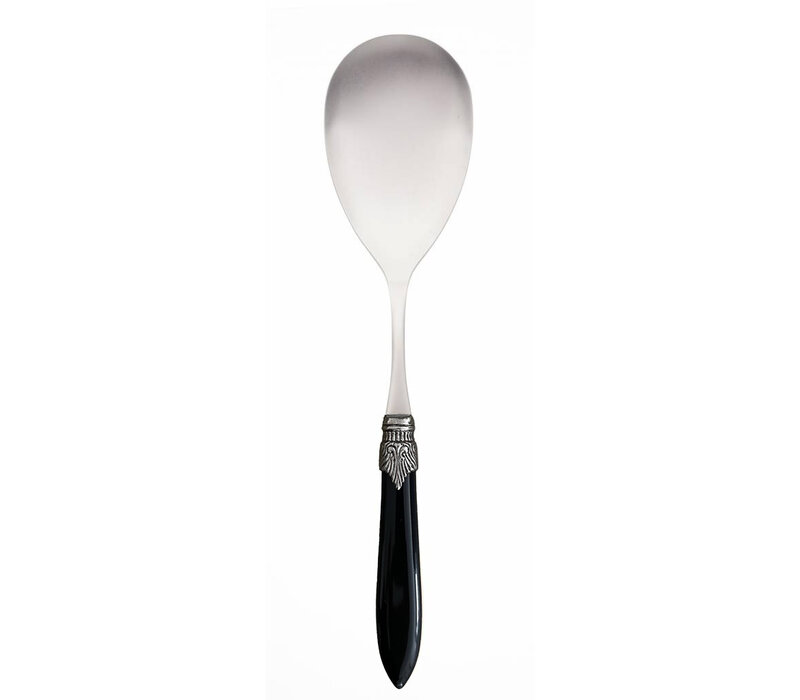 Murano Servierlöffel Schwarz
