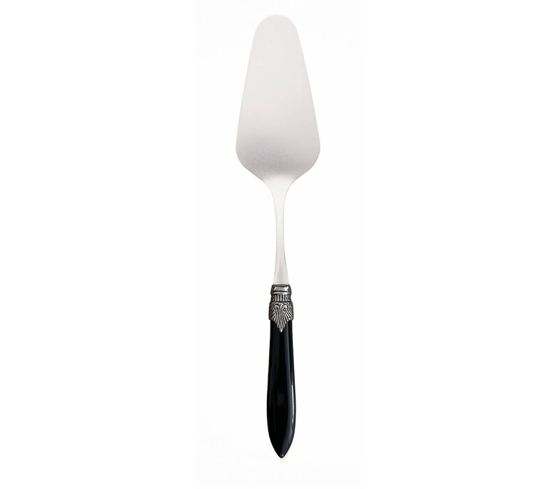 Murano Cake Server Black