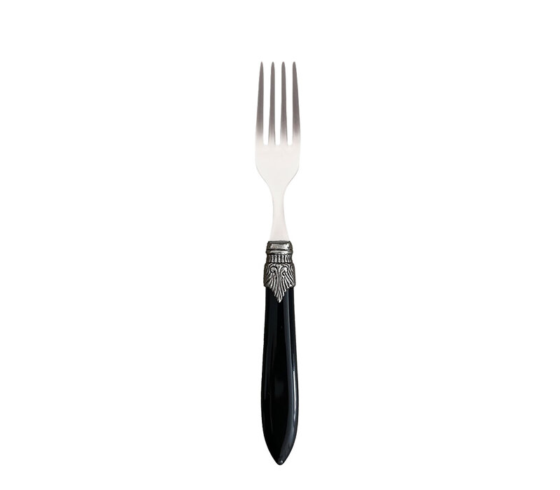 Murano Dessertgabel Schwarz