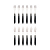 Murano Murano 12-piece Fish Cutlery Black Murano Murano 12-piece Fish Cutlery Black