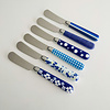 Kom Amsterdam Multi Colour 6 Buttermesser Mix Blau