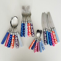 Multi Colour 24-delige bestekset gemixte decors
