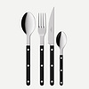 Sabre Sabre 24-piece Dinner Cutlery Black