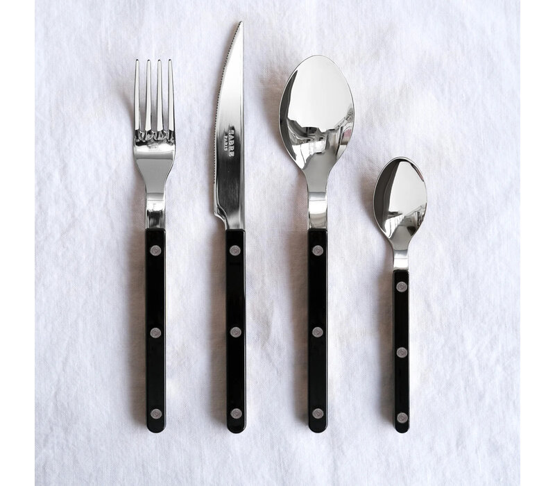 Sabre 24-piece Dinner Cutlery Black