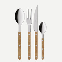 Couverts de table Sabre 24 pièces en teck