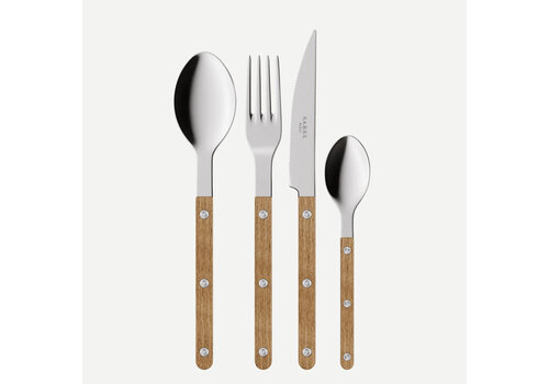 Sabre Sabre 24-delig Dinerbestek Teak