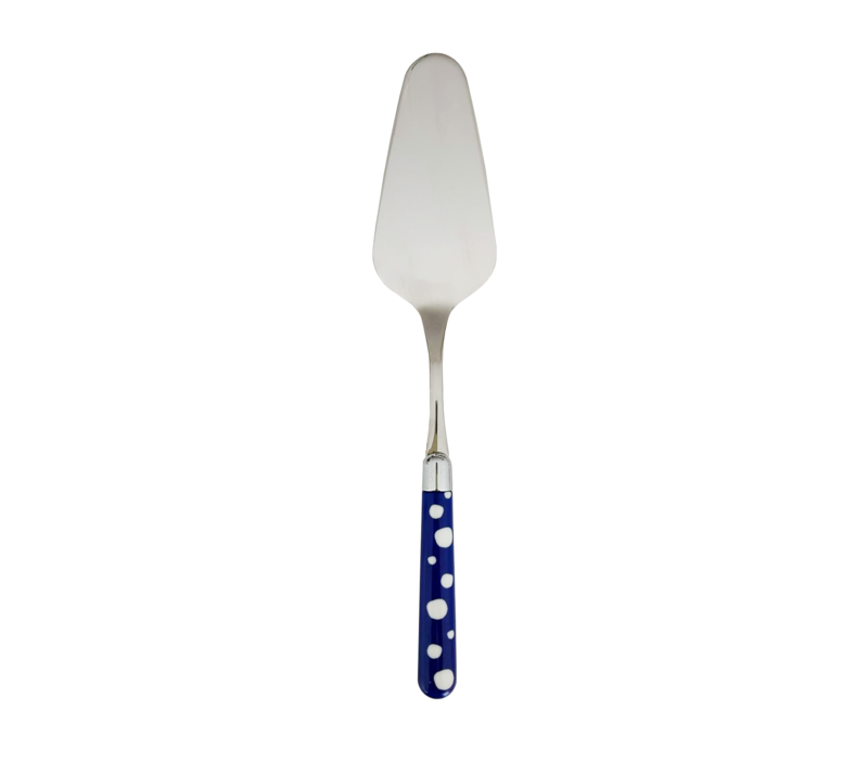 Multi Color Cake Server Dot Blue