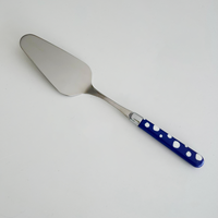 Multi Color Cake Server Dot Blue