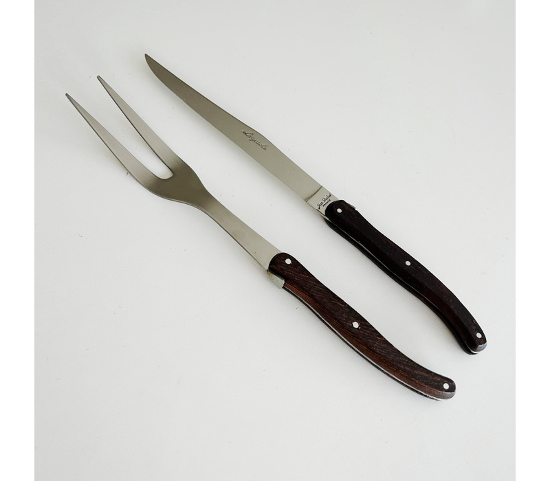Laguiole Classic 2-teiliges Tranchierset Wengeholz