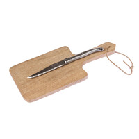 Laguiole Classic Steakmes  Staal met Snijplankje