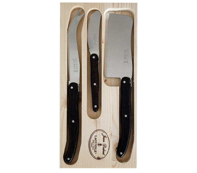 Laguiole Classic 3 Kaasmessen Wengéhout