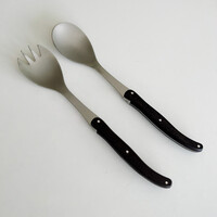 Laguiole Classic Salad Servers Wenge Wood