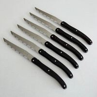 Laguiole Classic 6 Steak Knives Wenge wood