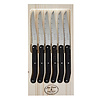 Laguiole Laguiole Classic 6 Steakmesser Wengeholz