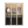 Brasserie Brasserie Frühstücksbesteck-Set 18-teilig Schwarz