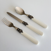 Brasserie Frühstücksbesteck-Set 18-teilig Elfenbeinfarbe