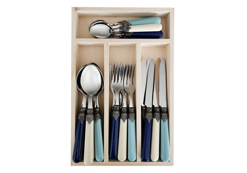 Brasserie Brasserie Cutlery Set 24-piece Marine Mix