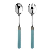 Tavern Salad Servers Mediterranean Blue