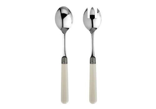 Taverne Tavern Salad Servers Ivory